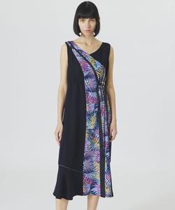 Платье с цветочным принтом Loveless, цвет Navy