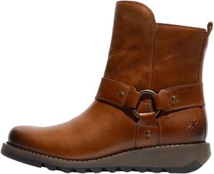 Женские современные модные ботинки FLY London, Mid Brown