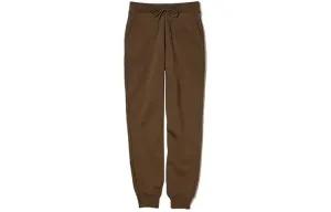 Вязаные спортивные штаны женские умбра UNIQLO