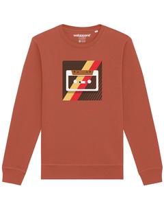 Свитер Watapparel Sweatshirt Kassette, цвет auburn