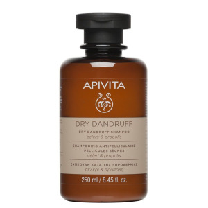 Apivita Dry Dandruff шампунь для волос от сухой перхоти, 250 ml