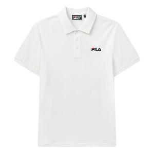 Футболка logo bee embroidered short sleeve polo white Fila, белый