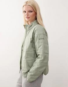 Куртка Columbia Sienna Hill стеганая в зеленом цвете