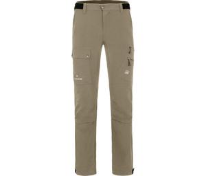 BERGSON Штаны для походов, универсальные, много карманов, бежевые