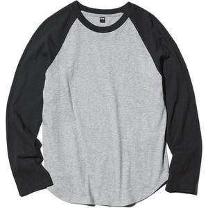 Uniqlo Женская черная футболка с круглым вырезом средней высоты