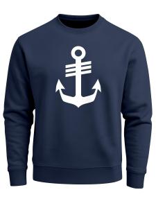 Толстовка Neverless Anker, темно-синий