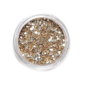 Пудра для ногтей цвета шампанского - PYRITE с эффектом драгоценного камня, Raisin