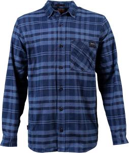 Timberland PRO мужская фланелевая рубашка Midweight Woodfort A6D4T, Vintage Indigo Yd