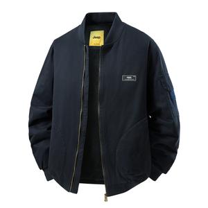 Пуховик Unisex с воротником-стойкой утепленный Jeep, черный синий