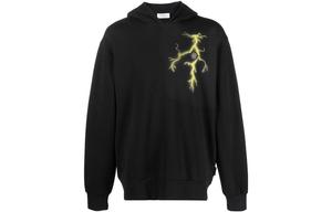 Худи с готическим принтом и отделкой стразами PHILIPP PLEIN, черный