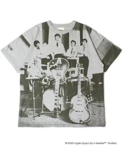 Винтажная футболка THE BEATLES с коротким рукавом (мужская) Select Brands, цвет Pattern 5
