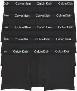 Мужские боксеры Calvin Klein из хлопка и эластичного материала, комплект из 5 пар, 5 Black
