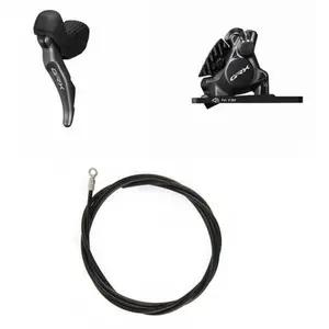 Передний тормоз Shimano GRX ST-RX820+BR-RX820, серебряный