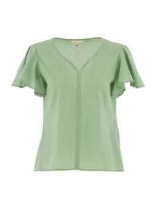 Блуза Organication, пастельный зеленый