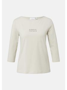 Футболка 93E7_светло-бежевая comma