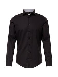 Рубашка делового кроя Slim Fit SEIDENSTICKER, черный