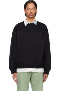 Объемная толстовка Dries Van Noten, черный