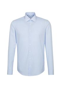 Рубашка делового кроя Slim Fit SEIDENSTICKER, светло-синий