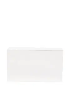 Прямоугольный клатч Toteme, серебристый