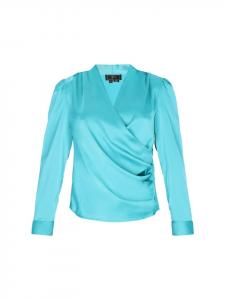 Faina Женская блузка бирюзового цвета
