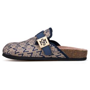 Женские сандалии с закрытым носком, плетеные, противоскользящие Joy&Mario, Dark Blue