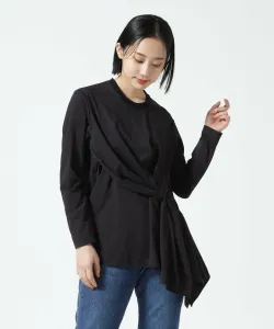 Футболка с длинным рукавом, двусторонняя, от IJIIT&Co B'2Nd, цвет Black