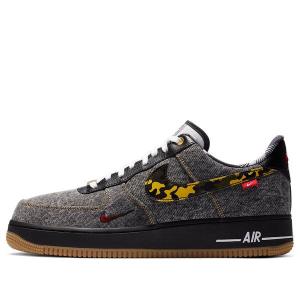 Кроссовки air force 1 низкие Nike, черный