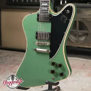 Электрогитара Gibson Custom Shop Firebird Custom Murphy Lab Heavy Aged - цвет Inverness Green с жестким чемоданом