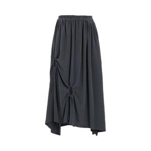 Юбка Ys Y-Circle Gathered Skirt, Blue Grey