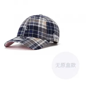 New Era Хлопковая бейсболка унисекс синяя, Blue