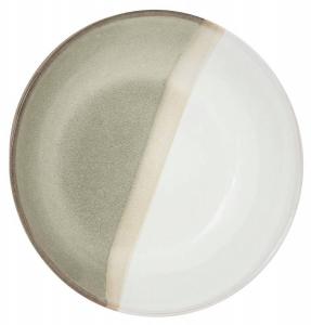 Суповая тарелка Atmosphera Créateur d'intérieur SAHARA, бежевый - керамика - 21 x 5 x 21 см