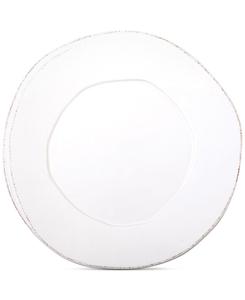 Европейская обеденная тарелка Ластра VIETRI, белый