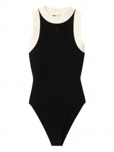 Трикотажное боди SANDRO, черный