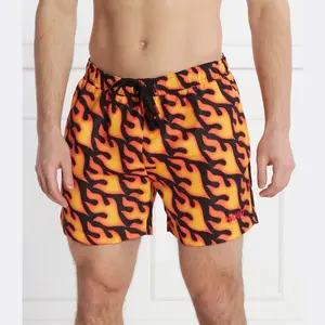 Плавающие шорты для плавания стандартного кроя Hugo, оранжевый