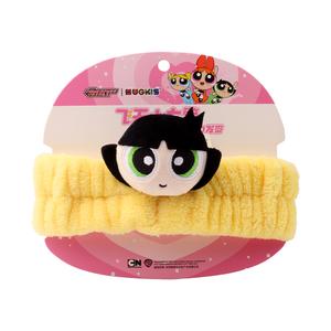 Мягкая плюшевая повязка на волосы Powerpuff Girls Floral Bubbles HUGKIS