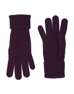 Перчатки Burberry, сливовый