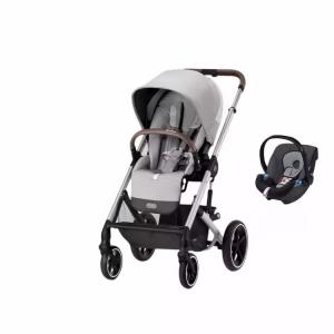 Cybex Коляска Balios S Lux реверсивная раскладная легкая складная четырехколесная амортизирующая с высоким обзором автомобиль LUX цвет Rock Gray