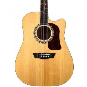 Акустическая гитара Washburn Heritage HD10SCE Dreadnought Acoustic/Electric Guitar 2019 Natural Gloss