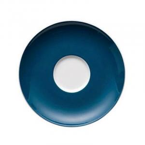 Sunny Day Petrol комбинированное блюдце для кофе/чая/комби 14,5 см Thomas, белый/бензин