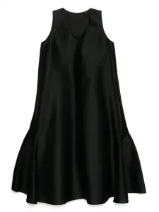 Платье с V-образным вырезом JNBY, черный