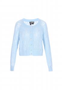 DreiMaster Vintage Кардиган 'Vintage' вязаный, цвет небесно-голубой