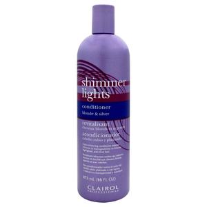Кондиционер для волос Shimmer Lights Blonde and Silver от Clairol для мужчин и женщин - 473 мл (16 унций)