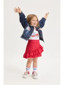 Футболка с принтом Monnalisa, Bianco