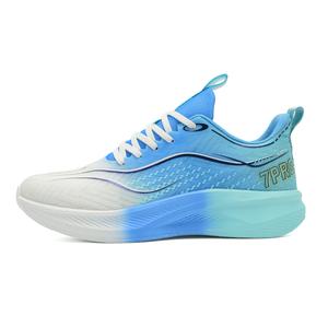 7 SEVFUN Унисекс кроссовки низкие бело-розово-зеленые лазурные, цвет Azure