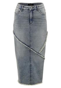 Макси юбка Aniston CASUAL, Blue denim