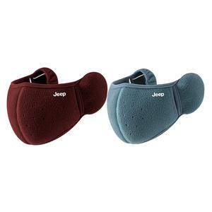 Утепленная маска для лица Unisex Jeep, burgundy+haze синий[2-piece wash set]