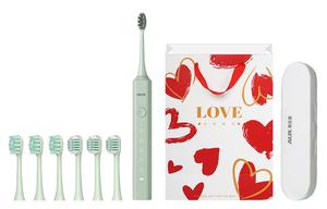AUX Электрическая зубная щетка для взрослых звуковая вибрация тонкий мягкий ворс нежная бережная ослепительно белый набор для студентов и пар