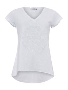 Рубашка Zwillingsherz Positive Mind, Mottled White