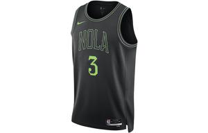 Баскетбольная майка Dri-Fit мужская черная Nike, черный