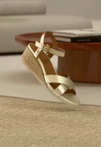 Эспадрильи искья Geox, Light Gold-Coloured